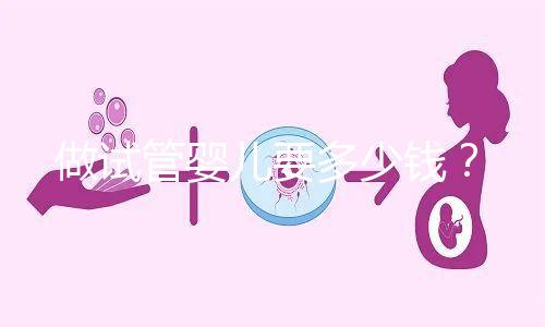 做試管嬰兒要多少錢？