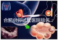 合肥供卵試管醫(yī)院排名：合肥做試管哪個(gè)醫(yī)院比較好？