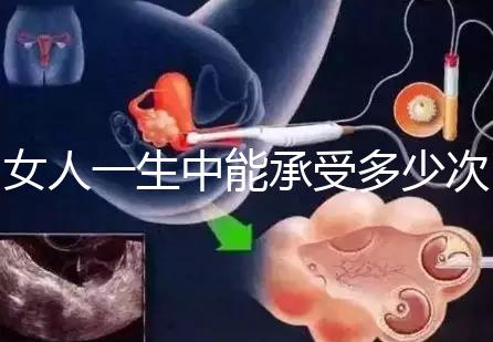 女人一生中能承受多少次人流?