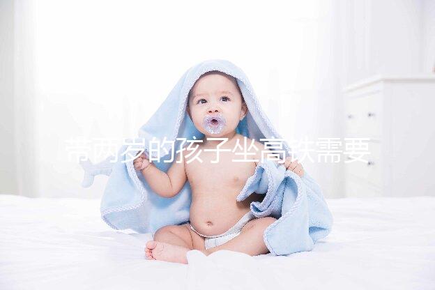 帶兩歲的孩子坐高鐵需要什么證件？附上公交車的注意事項