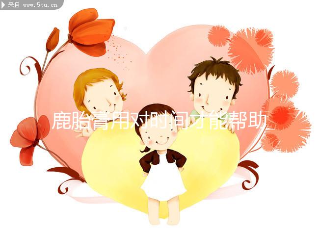 鹿胎膏用對時間才能幫助著床!備孕期、排卵后使用好處不同