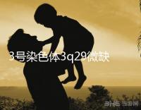 3號染色體3q29微缺失綜合征是什么?會怎么樣?