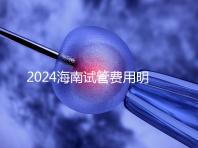 2024海南試管費用明細(xì)大公開,錢花哪了一次全講清楚